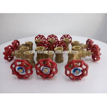 Brass rising stem gate valve with high quality